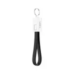 Laptop, Telefoane si Tablete - Telefoane mobile si accesorii - Accesorii Telefoane - Cabluri si adaptoare telefoane - Cablu breloc pentru incarcare iPhone sau iPad, USB si micro USB, negru - Infinity.ro