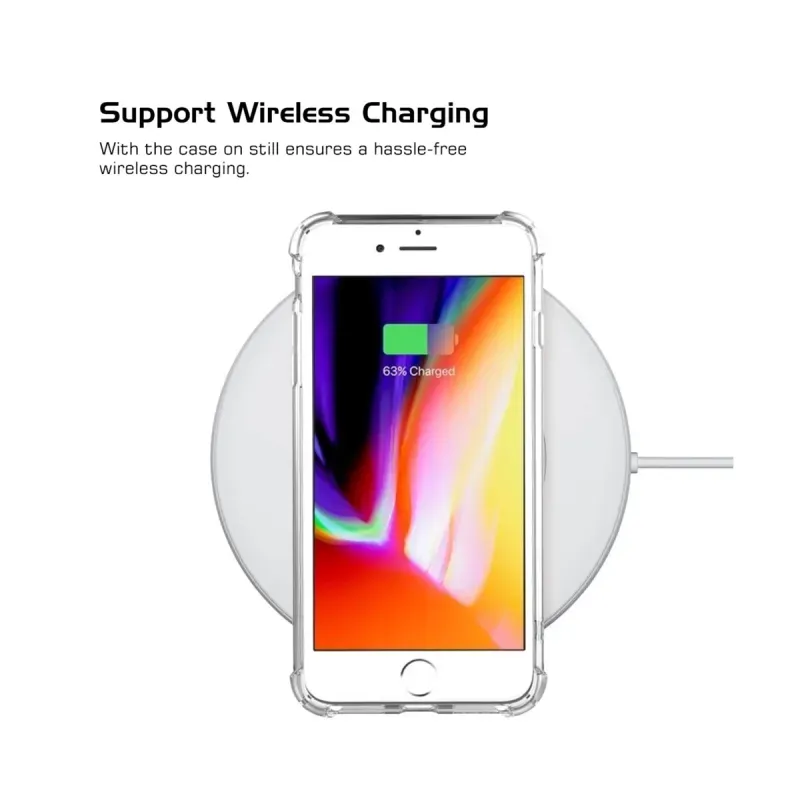 Laptop, Telefoane si Tablete - Telefoane mobile si accesorii - Accesorii Telefoane - Huse telefoane - Husa telefon iPhone 7, Envisage, compatibil cu iPhone 7, Luxury A+, Bumper din silicon si trasparenta cu dubla protectie - Infinity.ro