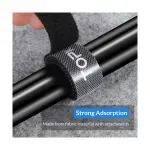 Casa si Gradina - Electrice - Cabluri electrice si conductori - Organizator cabluri, cu arici TOPK 2m, Birou PC Retea Office, negru - Infinity.ro