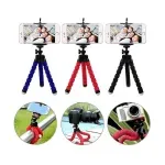 TV, Audio-Video si Foto - Aparate foto si accesorii - Accesorii foto si video - Trepiede - Trepied flexibil ajustabil telefon, GoPro, Smartphone, Tableta, camera foto, camera cu cap rotativ de actiune, Albastru - Infinity.ro