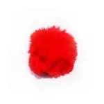 Laptop, Telefoane si Tablete - Telefoane mobile si accesorii - Accesorii Telefoane - Alte accesorii telefoane - Pamponas blana artificiala pentru husa spate telefon mobil, rosu - Infinity.ro