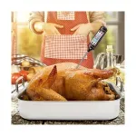 Casa si Gradina - Bucatarie si vesela - Ustensile bucatarie - Termometre bucatarie - Termometru digital cu sonda Envisage, pentru bucatarie lichide alimente prajituri lactate ceara mancare, model QA, negru - Infinity.ro