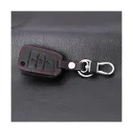 Auto si Moto - Electrice auto - Alte accesorii electrice auto - Husa telecomanda auto tip breloc, chei de tip briceag, marca VW, Volkswagen, Skoda sau Seat, din piele ecologica, negru - Infinity.ro