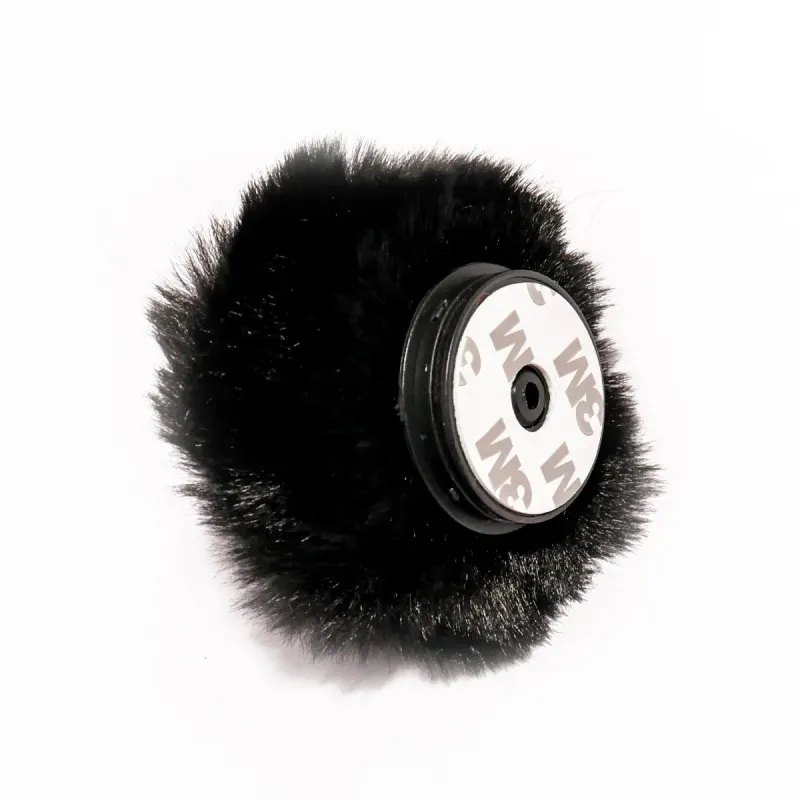 Laptop, Telefoane si Tablete - Telefoane mobile si accesorii - Accesorii Telefoane - Alte accesorii telefoane - Pamponas blana pentru husa spate telefon mobil, negru - Infinity.ro