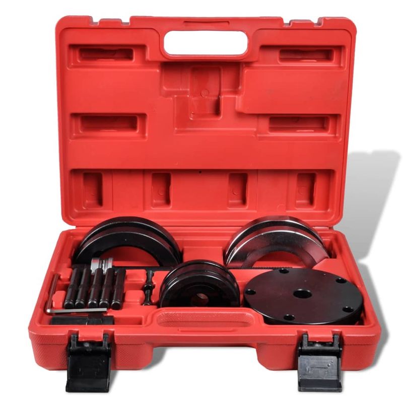 Auto si Moto - Reparatii si depanare - Scule auto - Scule si truse auto - Set rulmenti axa anterioara 85 mm VW T5 Touareg cu roti  40,64 cm - Infinity.ro