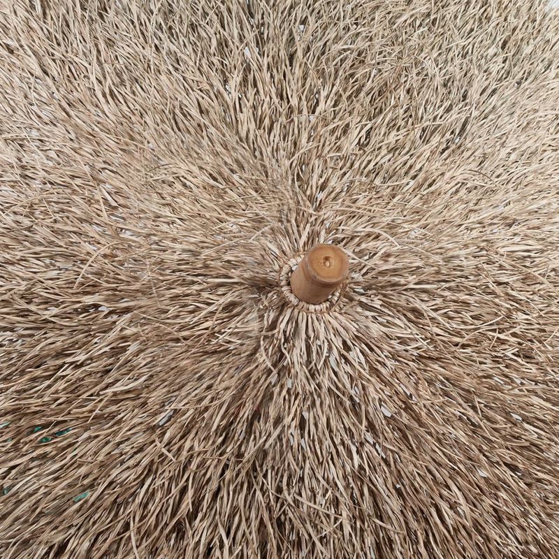 Casa si Gradina - Gradina si terasa - Umbrele si pavilioane - Umbrele - Umbrela din bambus cu umbrar din frunze de bananier, 270 cm - Infinity.ro