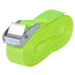 Casa si Gradina - Constructii - Feronerie si accesorii - Sfoara si lanturi - Curele 10 buc, 0,25 tone, 5 m x 25 mm, verde fluorescent - Infinity.ro