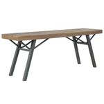 Casa si Gradina - Gradina si terasa - Mobilier exterior - Bancute de gradina - Banca de gradina, 120 cm, lemn masiv de acacia - Infinity.ro
