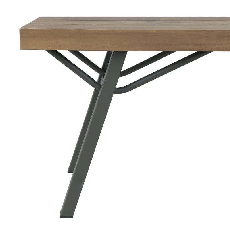 Casa si Gradina - Gradina si terasa - Mobilier exterior - Bancute de gradina - Banca de gradina, 120 cm, lemn masiv de acacia - Infinity.ro