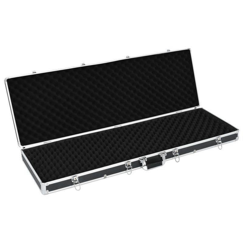 Casa si Gradina - Constructii - Depozitare, transport si protectie - Dulapuri arme - Valiza pentru arma, negru, 118 x 38 x 12 cm, aluminiu - Infinity.ro