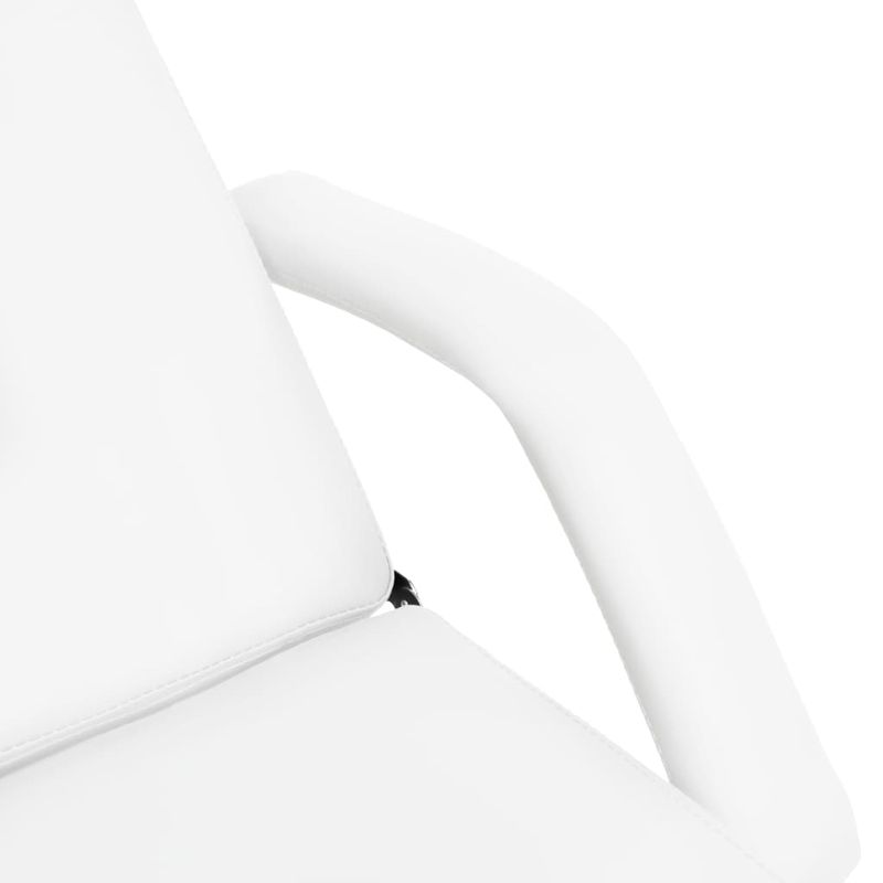 Ingrijire personala si Cosmetice - Sanatate si wellness - Articole wellness - Fotolii de masaj - Masa de masaj, alb, 180 x 62 x (86,5-118) cm - Infinity.ro