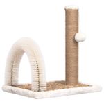 Petshop - Accesorii petshop - Jucarii animale - Ansambluri de joaca - Ansamblu pisici, perie arcuita de ingrijire & stalp de zgariat - Infinity.ro