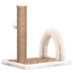 Petshop - Accesorii petshop - Jucarii animale - Ansambluri de joaca - Ansamblu pisici, perie arcuita de ingrijire & stalp de zgariat - Infinity.ro