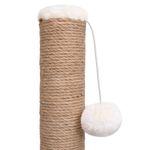 Petshop - Accesorii petshop - Jucarii animale - Ansambluri de joaca - Ansamblu pisici, perie arcuita de ingrijire & stalp de zgariat - Infinity.ro