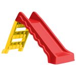 Jucarii, Copii si Bebe - Jucarii si jocuri - Jucarii de exterior - Tobogane copii - Tobogan pliabil pentru copii de interior & exterior rosu/galben - Infinity.ro