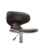 Casa si Gradina - Mobilier - Scaune si fotolii - Scaune - Scaune de bar, 2 buc., maro, piele ecologica - Infinity.ro