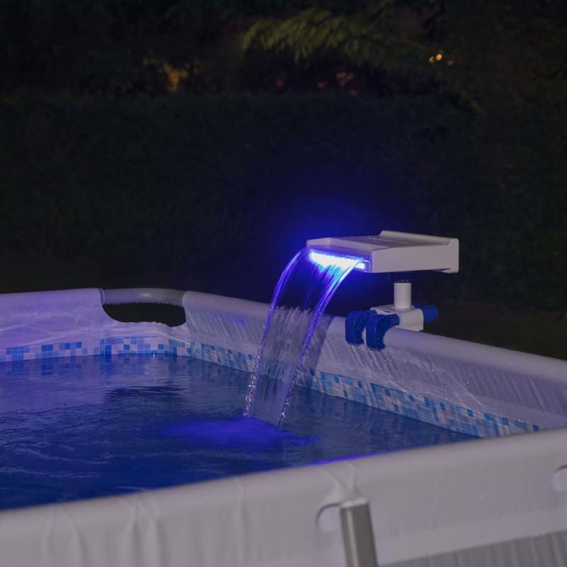 Casa si Gradina - Gradina si terasa - Piscine si accesorii - Accesorii piscine - Bestway Cascada cu LED Flowclear Soothing - Infinity.ro