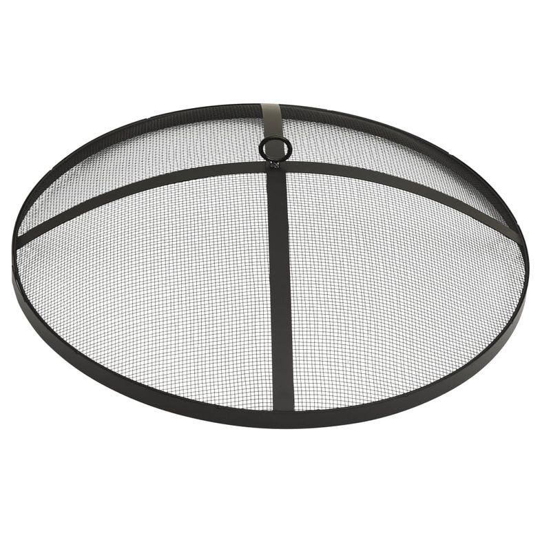 Casa si Gradina - Termice - Sobe, Seminee si accesorii - Seminee - Vatra de foc 2-in-1, gratar/vatrai, 59x59x60 cm otel inoxidabil - Infinity.ro