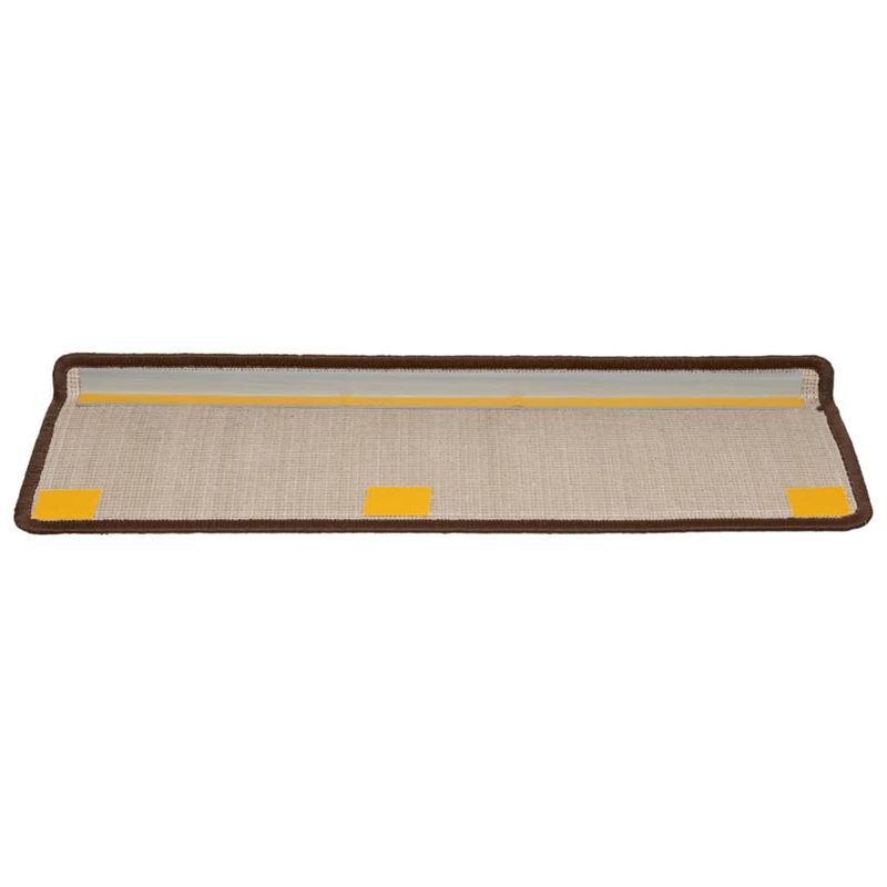 Casa si Gradina - Textile si covoare - Covoare - Covoare casa - Covorase de scara, 10 buc., maro, 65x21x4 cm - Infinity.ro