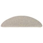 Casa si Gradina - Textile si covoare - Covoare - Covoare casa - Covorase scari autoadezive 15 buc. gri taupe 65x21x4 cm sisal - Infinity.ro