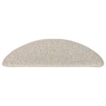 Casa si Gradina - Textile si covoare - Covoare - Covoare casa - Covorase scara autoadezive aspect sisal 15 buc. taupe 56x17x3cm - Infinity.ro