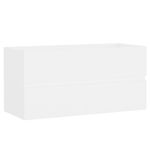 Casa si Gradina - Mobilier - Comode si corpuri - Masute de toaleta - Dulap cu chiuveta incorporata, alb, lemn prelucrat - Infinity.ro