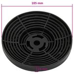 Electronice si Electrocasnice - Aragazuri, cuptoare si hote - Accesorii aragazuri, cuptoare si hote - Accesorii hote - Filtre cu carbune pentru hota de bucatarie, 2 buc., 105x21 mm - Infinity.ro