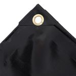 Casa si Gradina - Gradina si terasa - Umbrele si pavilioane - Pavilioane - Prelata, negru, 1,5x10 m, 650 g/m² - Infinity.ro