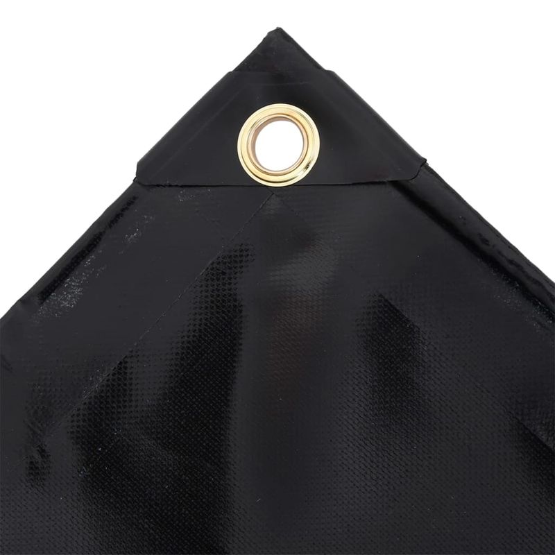 Casa si Gradina - Gradina si terasa - Umbrele si pavilioane - Pavilioane - Prelata, negru, 1,5x10 m, 650 g/m² - Infinity.ro