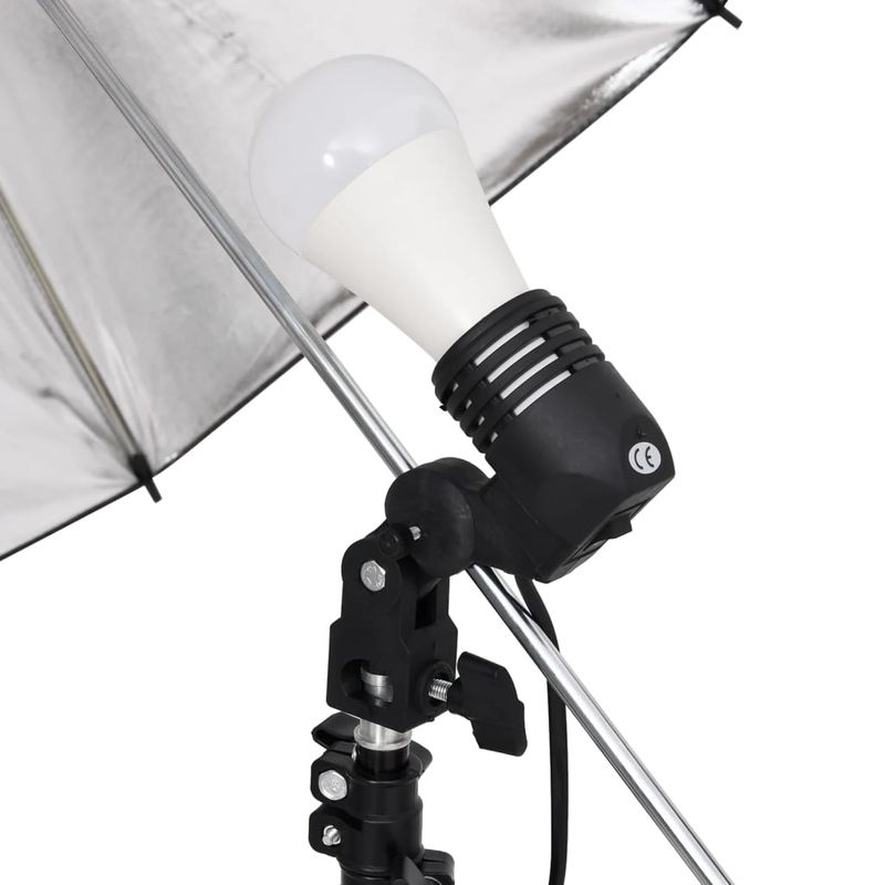 TV, Audio-Video si Foto - Aparate foto si accesorii - Accesorii foto si video - Blitzuri - Kit studio foto cu set de lumini, fundal si reflector - Infinity.ro