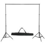 TV, Audio-Video si Foto - Aparate foto si accesorii - Accesorii foto si video - Blitzuri - Set studio foto cu set de lumini, fundal si reflector - Infinity.ro