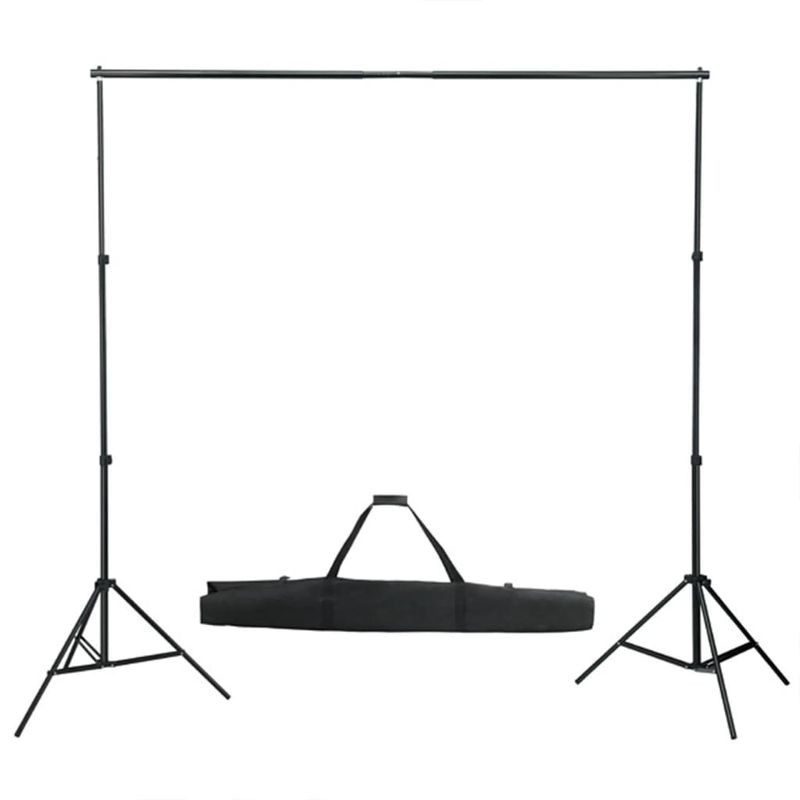 TV, Audio-Video si Foto - Aparate foto si accesorii - Accesorii foto si video - Blitzuri - Set studio foto cu set de lumini, fundal si reflector - Infinity.ro