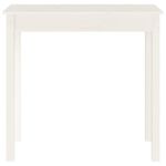 Casa si Gradina - Mobilier - Comode si corpuri - Console - Masa consola, alb, 80x40x75 cm, lemn masiv de pin - Infinity.ro