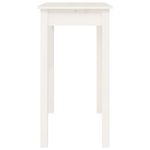 Casa si Gradina - Mobilier - Comode si corpuri - Console - Masa consola, alb, 80x40x75 cm, lemn masiv de pin - Infinity.ro