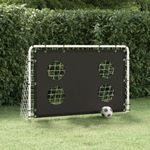 Sport si Outdoor - Sporturi de echipa - Fotbal - Porti fotbal - Poarta de fotbal cu plasa de antrenament, 184x61x122 cm, otel - Infinity.ro