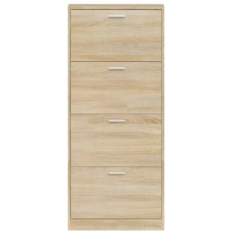 Casa si Gradina - Mobilier - Organizare si depozitare - Organizator incaltaminte - Pantofar, stejar, 59x17x150 cm, lemn prelucrat - Infinity.ro