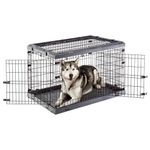 Petshop - Accesorii petshop - Culcusuri si custi - Genti si articole transport - Ferplast Cusca pentru caini Superior 105, negru, 107x77x73,5 cm - Infinity.ro