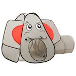 Jucarii, Copii si Bebe - Jucarii si jocuri - Jucarii de exterior - Spatii de joaca si accesorii - Cort de joaca elefant pentru copii, gri, 174x86x101 cm - Infinity.ro