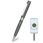 Laptop, Telefoane si Tablete - Wearables si gadgeturi - Gadgeturi - Dispozitive spionaj - Pix cu microfon ascuns, autonomie 10 ore, MP3 Player, 32GB, gri - D3191 - Infinity.ro