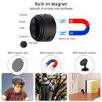 Laptop, Telefoane si Tablete - Wearables si gadgeturi - Gadgeturi - Dispozitive spionaj - Mini camera magnetica WiFi, Full HD, night vision, unghi 150° - A9 - Infinity.ro