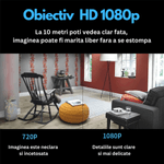 Laptop, Telefoane si Tablete - Wearables si gadgeturi - Gadgeturi - Dispozitive spionaj - Mini camera ascunsa WiFi, Full HD, night vision, unghi 140° - MR-L10 - Infinity.ro