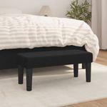 Casa si Gradina - Mobilier - Canapele si coltare - Banchete - Banca, negru, 70x30x30 cm, textil - Infinity.ro