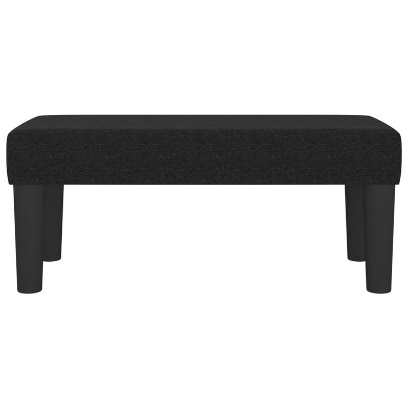 Casa si Gradina - Mobilier - Canapele si coltare - Banchete - Banca, negru, 70x30x30 cm, textil - Infinity.ro
