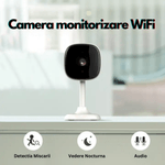 Casa si Gradina - Electrice - Smart Home - Camere de supraveghere - Camera video de supraveghere bebelusi/copii WiFi, HD, night vision, unghi 135°, senzor de miscare - MK-K258 - Infinity.ro