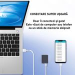 Laptop, Telefoane si Tablete - Wearables si gadgeturi - Gadgeturi - Dispozitive spionaj - Mini reportofon cu microfon ascuns, MP3 Player, 16GB - Q61 - Infinity.ro