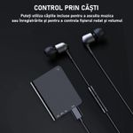 Laptop, Telefoane si Tablete - Wearables si gadgeturi - Gadgeturi - Dispozitive spionaj - Mini reportofon cu microfon ascuns, MP3 Player, 16GB - Q61 - Infinity.ro