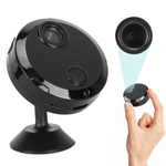 Laptop, Telefoane si Tablete - Wearables si gadgeturi - Gadgeturi - Dispozitive spionaj - Mini camera spion, HDQ15, rotatie 360°, unghi vizualizare 150°, viziune nocturna, detectie a miscarii, autonomie 3 ore - Infinity.ro