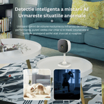 Casa si Gradina - Electrice - Smart Home - Camere de supraveghere - Camera video de supraveghere bebelusi/copii WiFi, HD, night vision, unghi 135°, senzor de miscare - MK-K258 - Infinity.ro