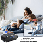 Laptop, Telefoane si Tablete - Wearables si gadgeturi - Gadgeturi - Dispozitive spionaj - Ceas cu camera ascunsa audio-video, WiFi, HD, night vision - Infinity.ro