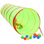 Jucarii, Copii si Bebe - Jucarii si jocuri - Jucarii de exterior - Spatii de joaca si accesorii - Tunel de joaca pentru copii, verde, 175 cm, poliester - Infinity.ro